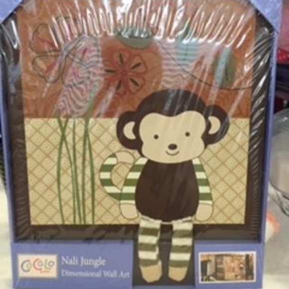 COCALO NAIL JUNGLE DIMENSIONAL WALL BOY'S ROOM - Picture 4 of 6